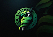 3d name logo design